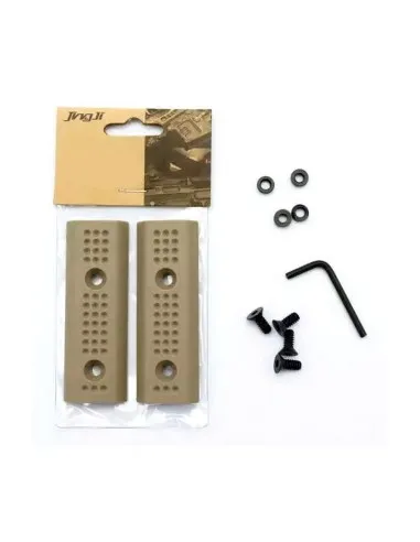 ACM Airsoft M-Lock Polymer Cover Set · Tan / FDE