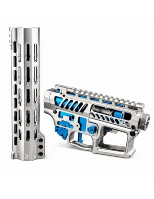 CNC Skeleton M4 Body and M-LOK Handguard - Limited Gunmetal Edition - Mancraft