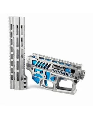 CNC Skeleton M4 Body and Handguard - Limited Gunmetal Edition - Mancraft