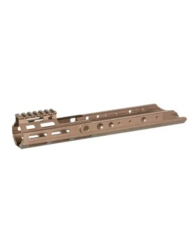 Double Eagle Mlock Handguard Extension for Scar-H · Tan / FDE