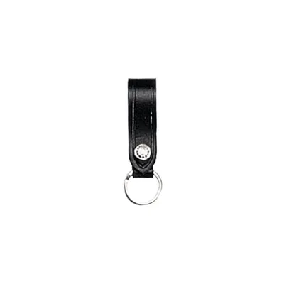 Porta Chiave con Moschettone a Spirale e Attacco in Cuoio - Vega Holster