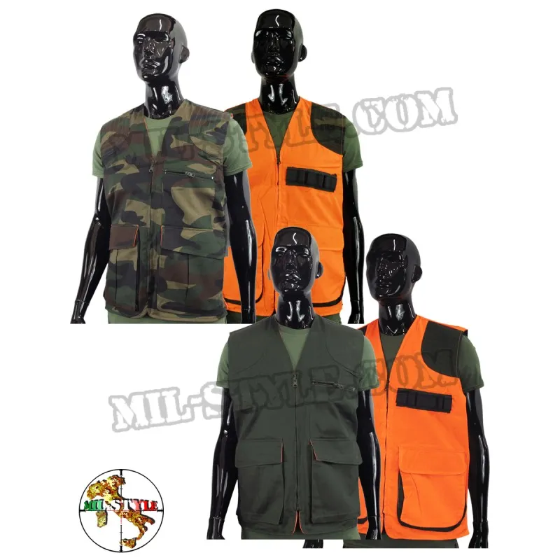 mil-style Gilet Cinghiale Double