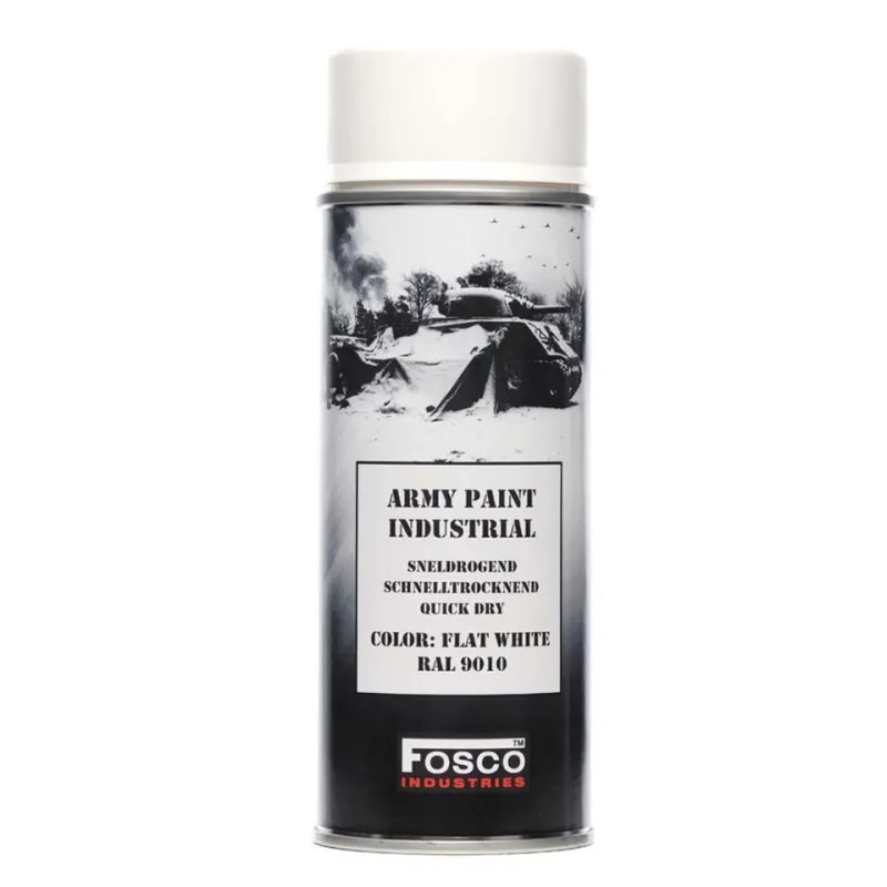 Fosco Industries Vernice SPRAYflat · Blanco