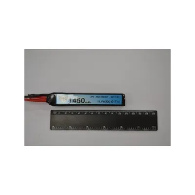 1450mAh LIPO 11.1V 30C STICK22 x 16.5 x 115mm - Black Storm