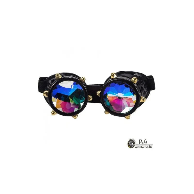 Occhiale Steampunk · Negro