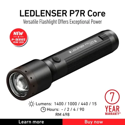 Torcia LED Lencer P7R CORE - Led Lenser