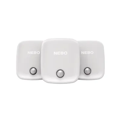 Luci a Sensore Motion Sensor NIGHT Light 3 Pz 30 Lumens LED - Nebo