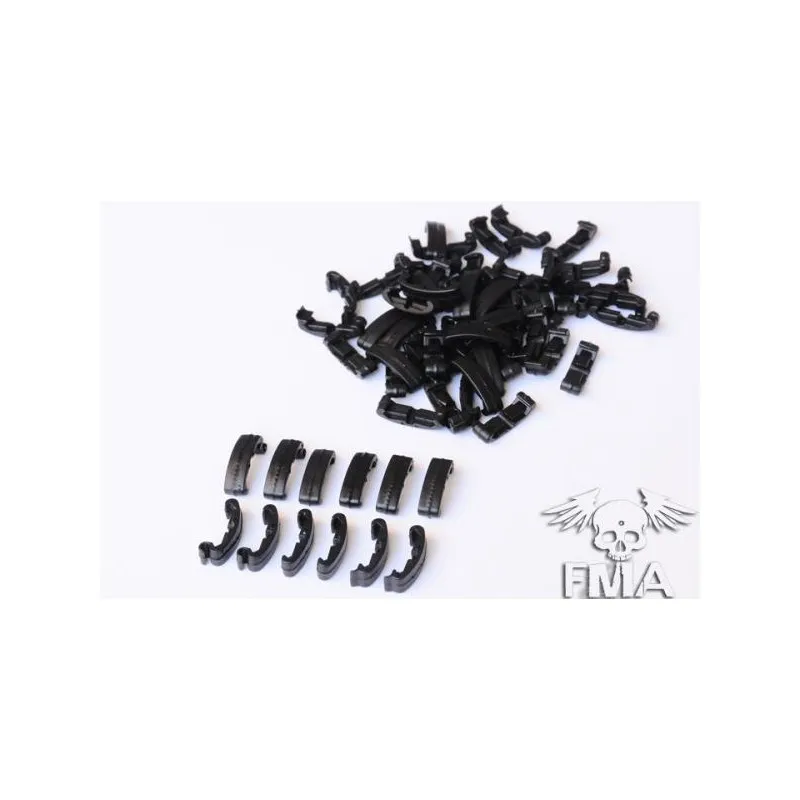 FMA Airsoft Larue IndexClips, 60 Piece Set · Negro
