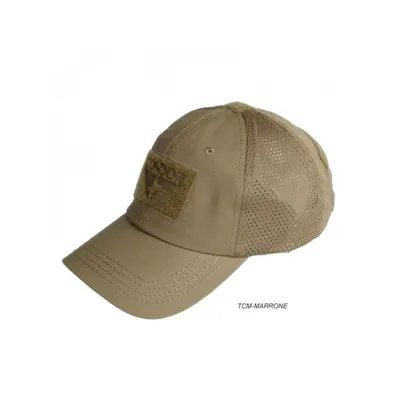 Berretto Tactical con Retina Marrone - Condor
