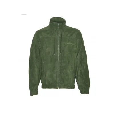 Felpa Pile con Zip Lunga - Hunter