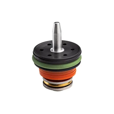 Testa Pistone con Airbrake e Regolarori Angolo D'aggancio (Or in Viton) - FPS Airsoft