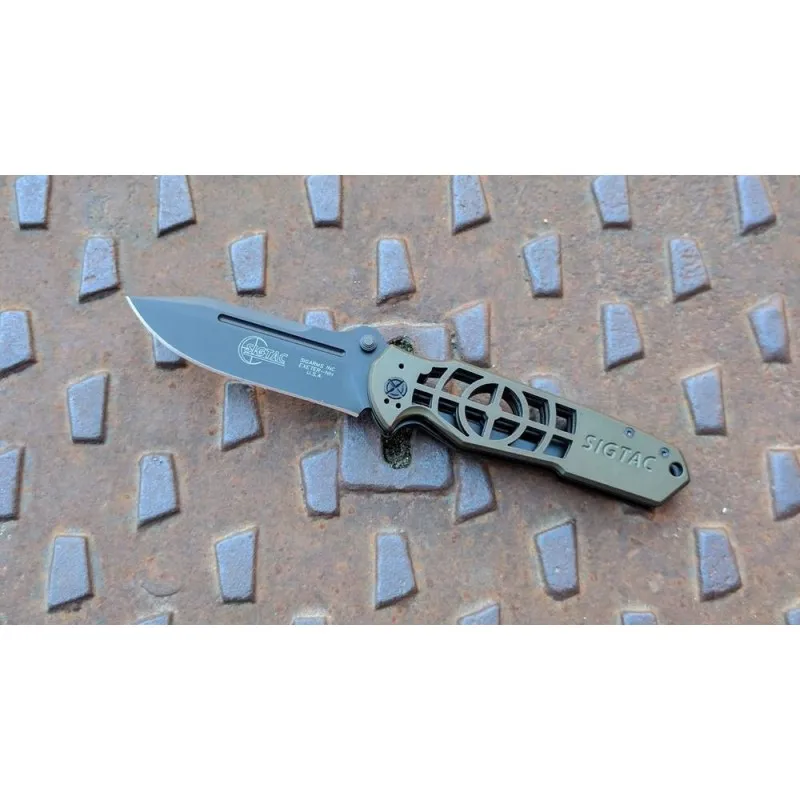 Fox Knives Sigtac Skeletongreen