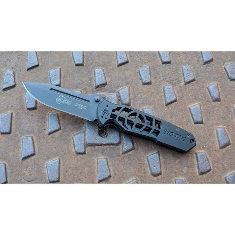 Fox Knives Sigtac Skeleton Edge · Negro