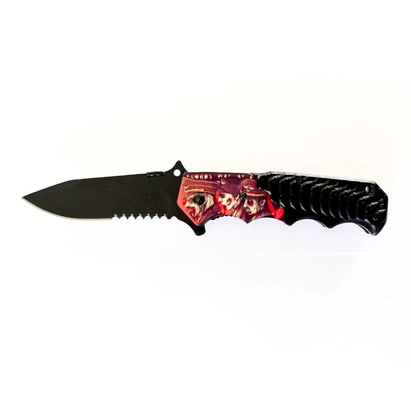 Biohazard Coltello Zombie Combo · Rojo