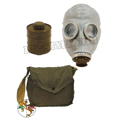 Maschera Antigas Russa GP5 Grigia con Borsa e Filtro - mil-style