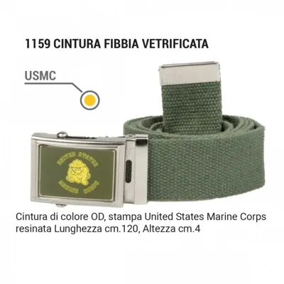 Cintura Fibbia Vetrificata - Lunghezza 120 - SBB