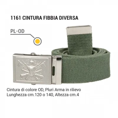 Cintura Pluriarma - Lunghezza 140 - SBB