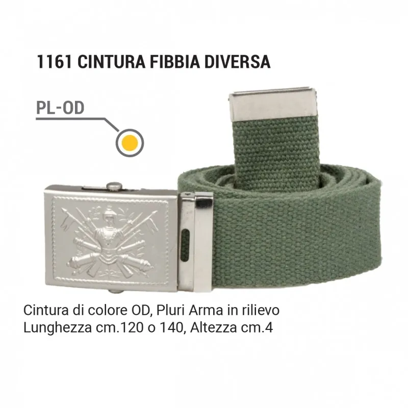 SBB Cintura Pluriarma - Lunghezza 140