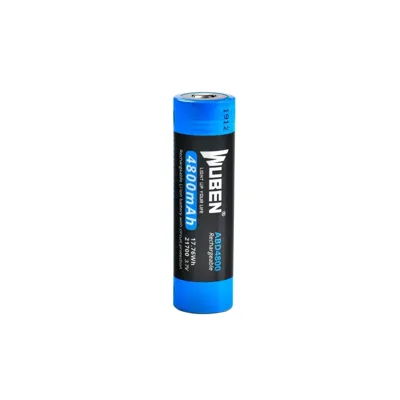 Wuben ABD4800 Rechargeable 21700 Flashlight Battery