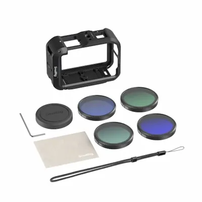 6374 Advanced Camera Cage Kit with Filters for Dji Osmo Action 6 - SmallRig