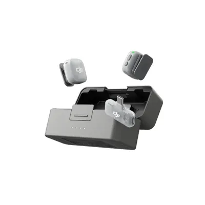 Mic Mini 2 (2 TX + 1 Mobile RX + Estuche de Carga) - Dji