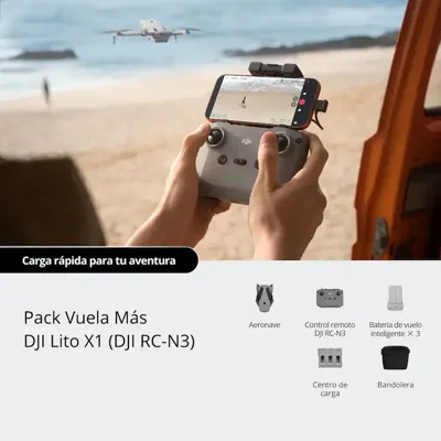 LITO x1 Fly More Combo (RC-N3) - Dji