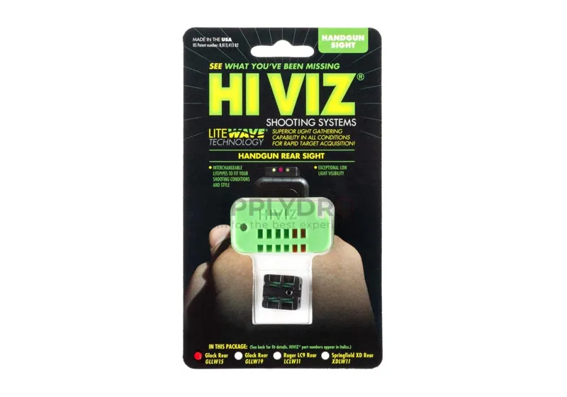 LiteWave Rear Sight for Glock 17/19