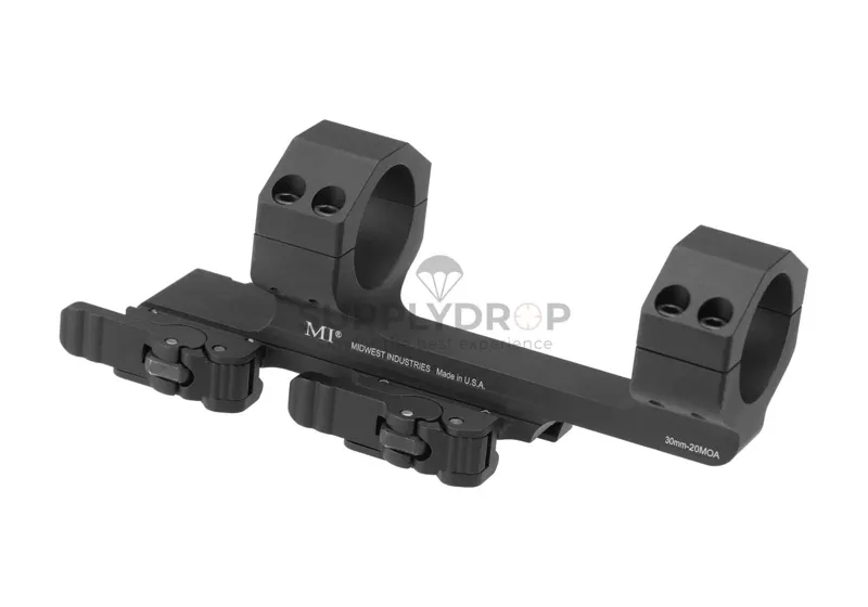 30mm QD 1.4″ Offset Scope Mount – 20 MOA