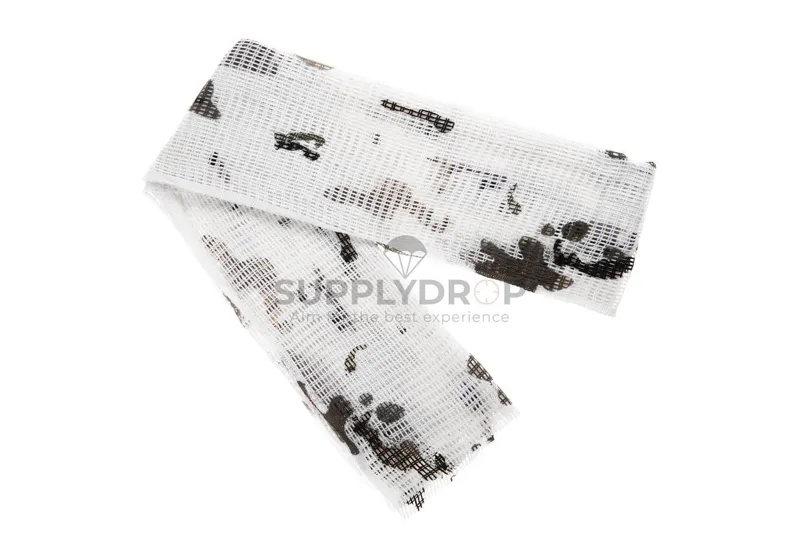 Net Scarf 190x90cm · Negro