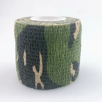 Elastisches Selbsthaftendes Tarnband Grüne 2 - Deathrag.de