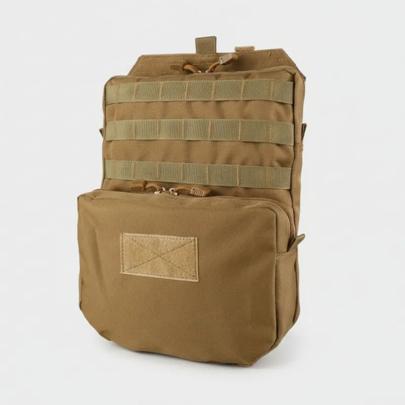 Deathrag.de Plattenträger Rucksack · Tan / FDE