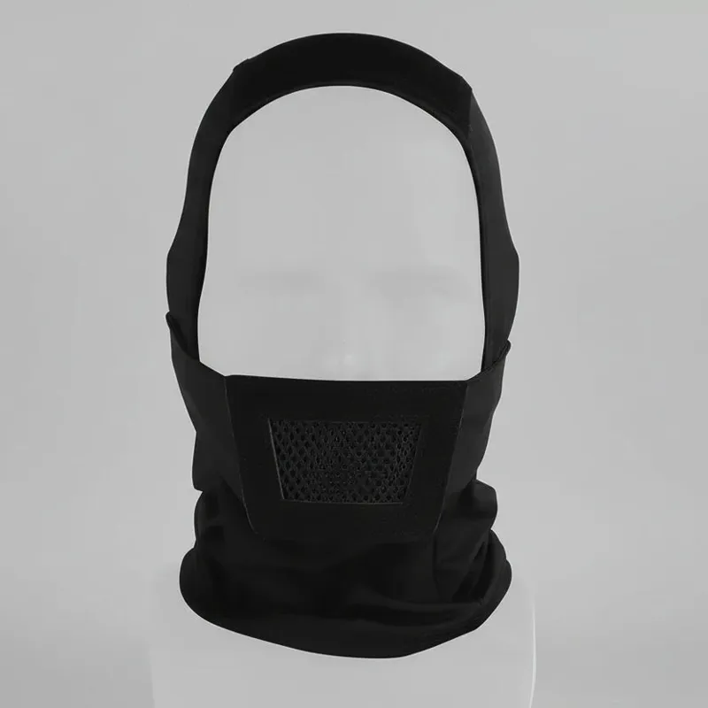 Deathrag.de Tactical Mesh Full Face · Negro