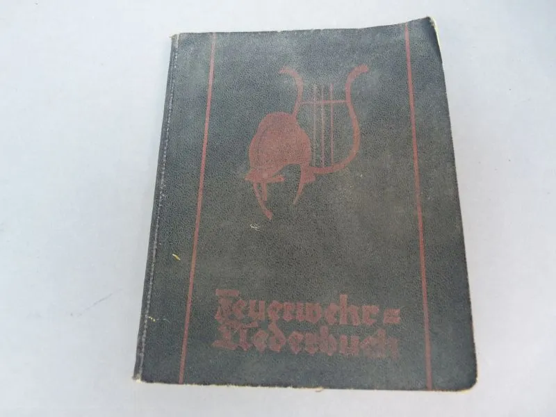 WW2 Duits Feuerwehr-Liederbuch