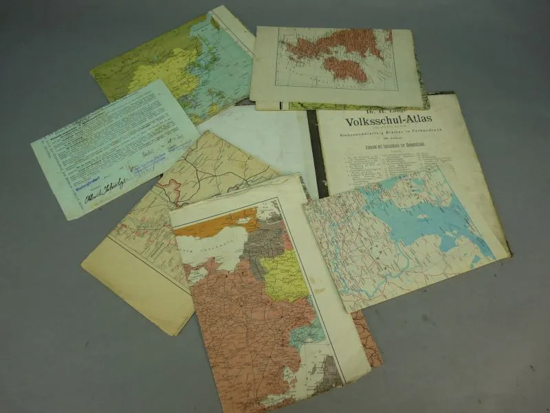 Antieke Volksschool Atlas
