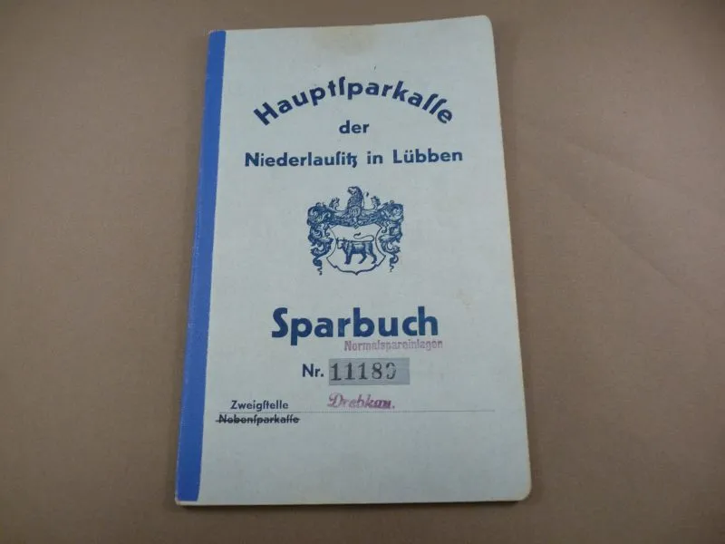 Historisch Duits Spaarboek 1938
