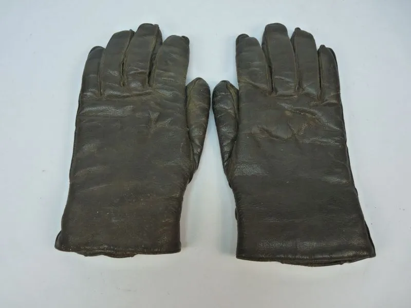 Duitse WW2 Luftwaffe Leren Vliegerhandschoenen