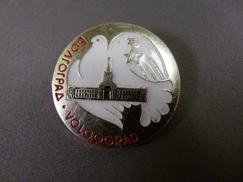 Herdenkingsspeld Uit Volgograd
