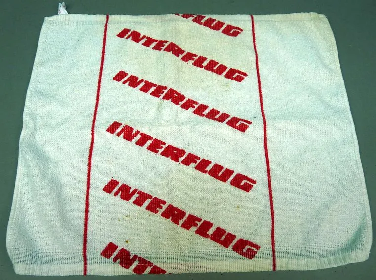 DDR Interflug Reis Handdoekje