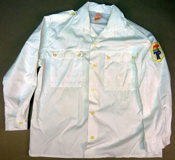 Witte DDR Blouse, Jung Pioniere
