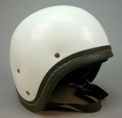DDR NVA Witte Kunststof para Helm