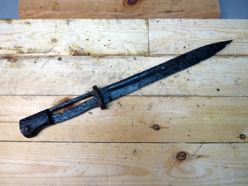Bodemvondst K98 Bajonet