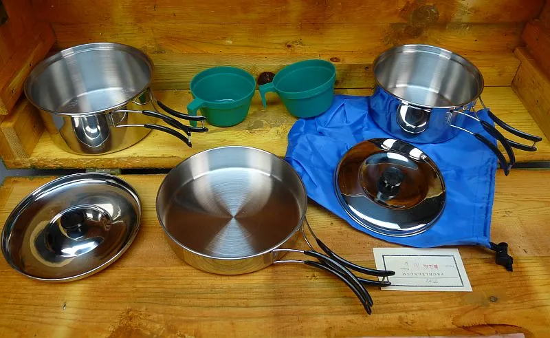 2 Persoons Kookset, RVS, Nieuw