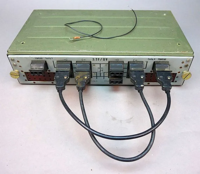 DDR / NVA TF/UV (Tragerfrequenz Umschaltverteiler)