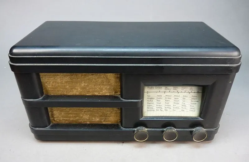 Bakelieten Radio UNION RU3W