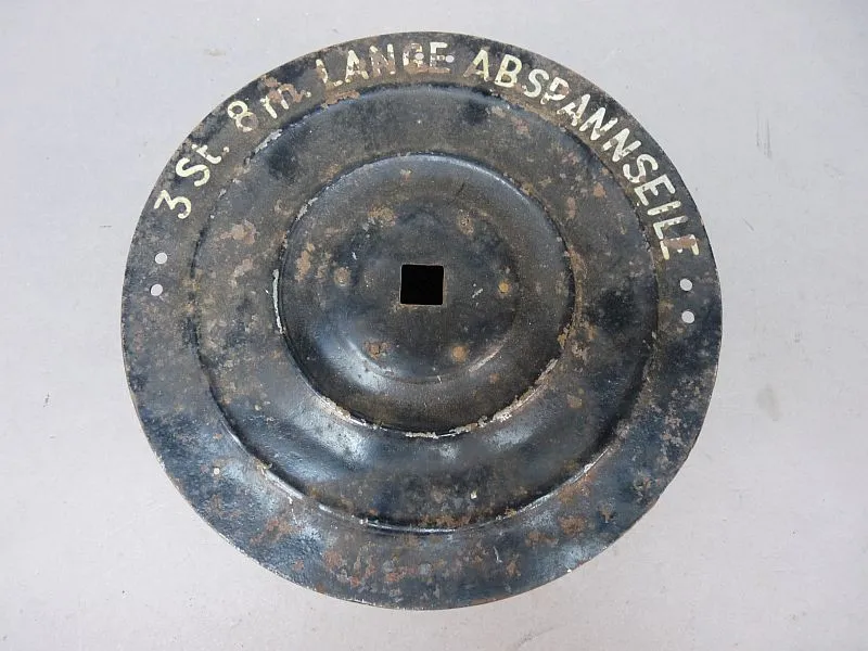 Duitse WW2 Kabel Op Haspel