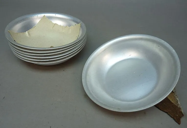 DDR NVA Aluminium Soep Schaal