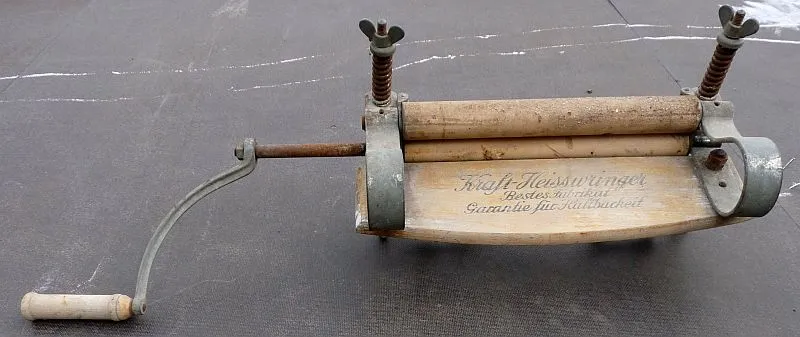 Vintage Demontabele Waswringer