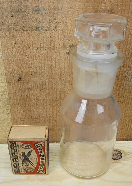 Laboratorium Fles Met Stolp