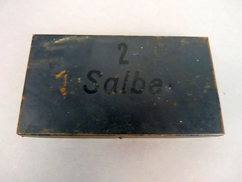 Duits WW2 Salbe Blikje