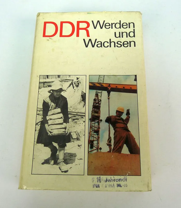 DDR Boek Werden Und Wachsen